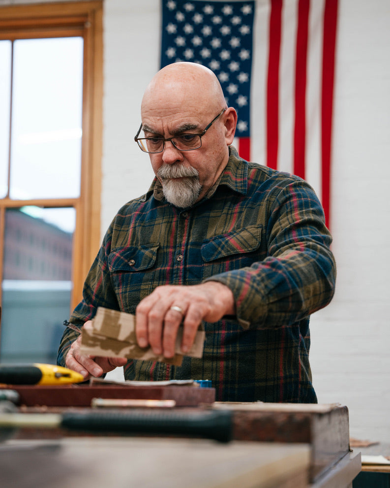 In 1999, the husband-and-wife team of Kent &amp; Lee Begnaud founded Leather Works Minnesota in a garage just outside St. Paul, Minnesota