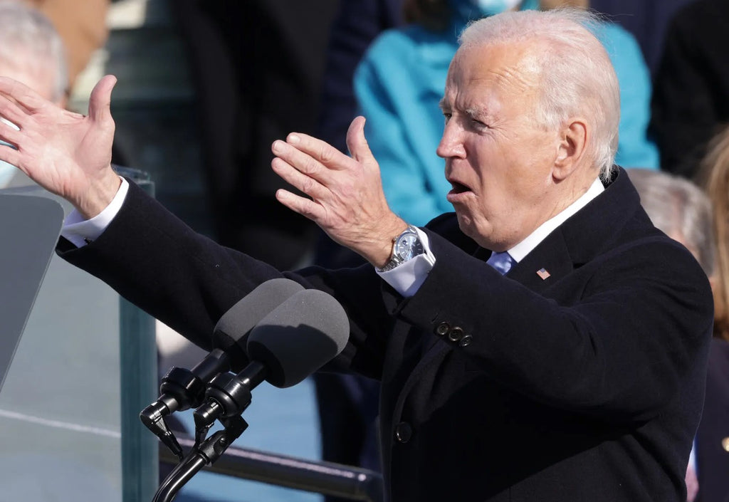 President Biden, Faking a “Live” Speech Rolex President Datejust