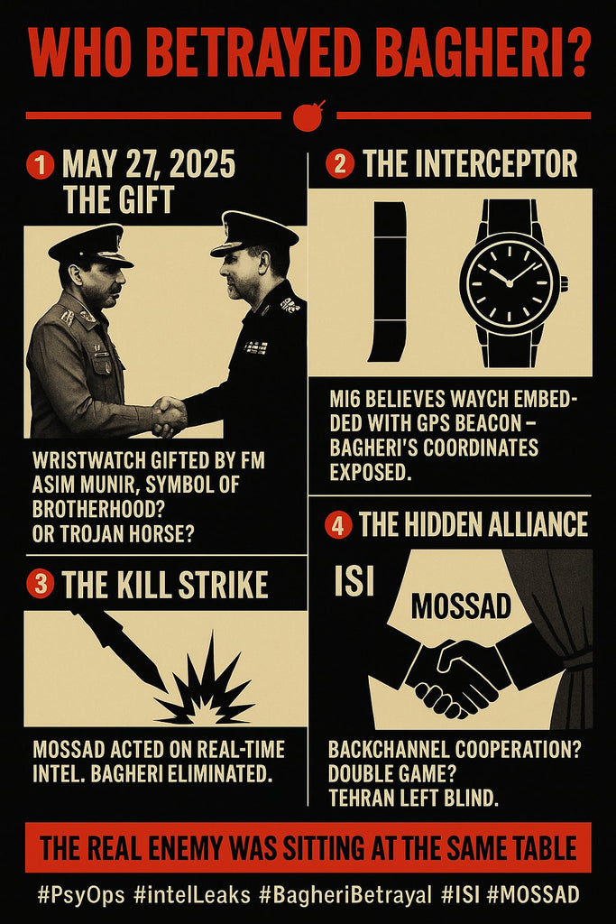 Iranian General Allegedly Targeted Using a Beacon Embedded on a Gifted Watch