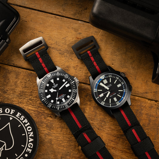 Glomar Explorer - Hook & Loop Strap Striped