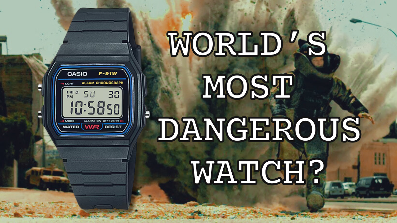 W.O.E. YouTube: Casio F91W - The World’s Most Dangerous Watch?
