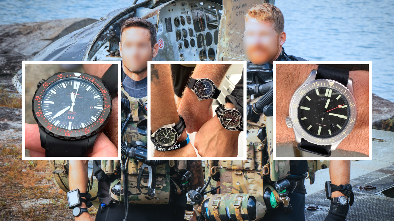 The Watches Worn By SpecOps At An Invite-Only Dive Event