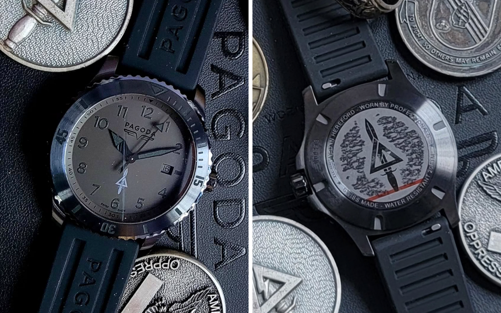 A Pagoda Tactical 1 unit watch produced for Delta Force. (Photo Credit: Ed Hicks/Warpath Military Collectibles)