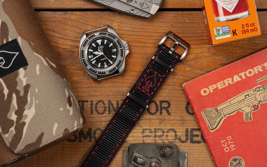 The W.O.E. - Z.A. Straps 5.0. (Photo Credit: Brock Stevens)