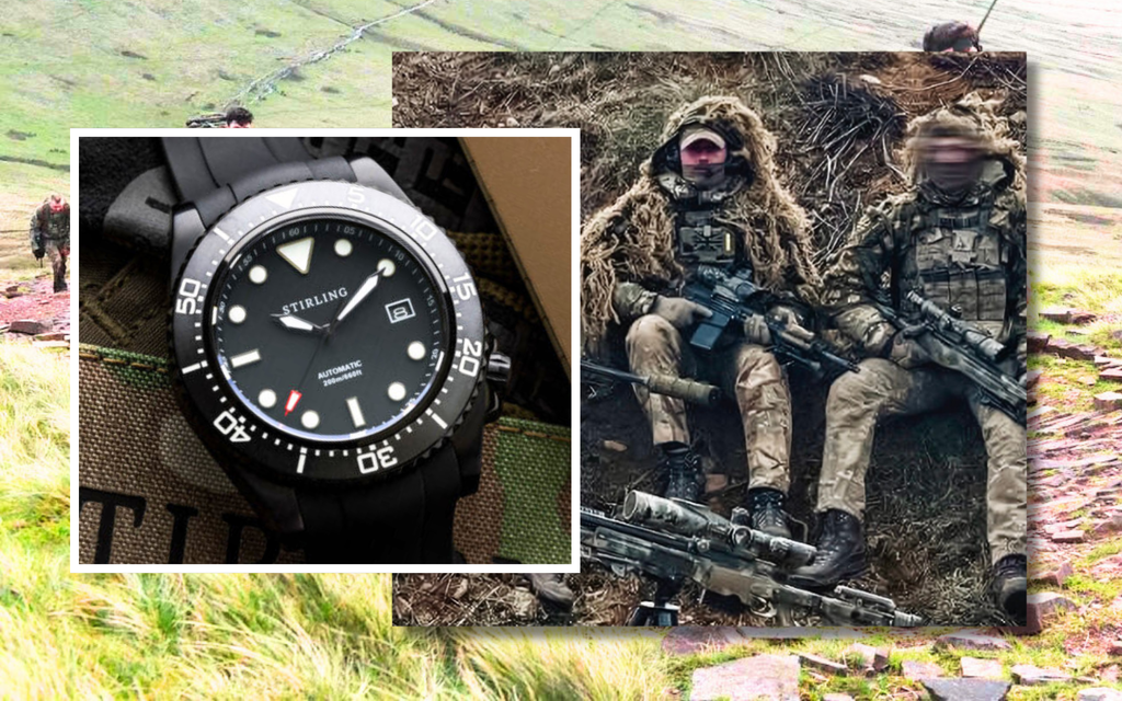 stirling watch company special forces tactical navy seal watch sniper durrant