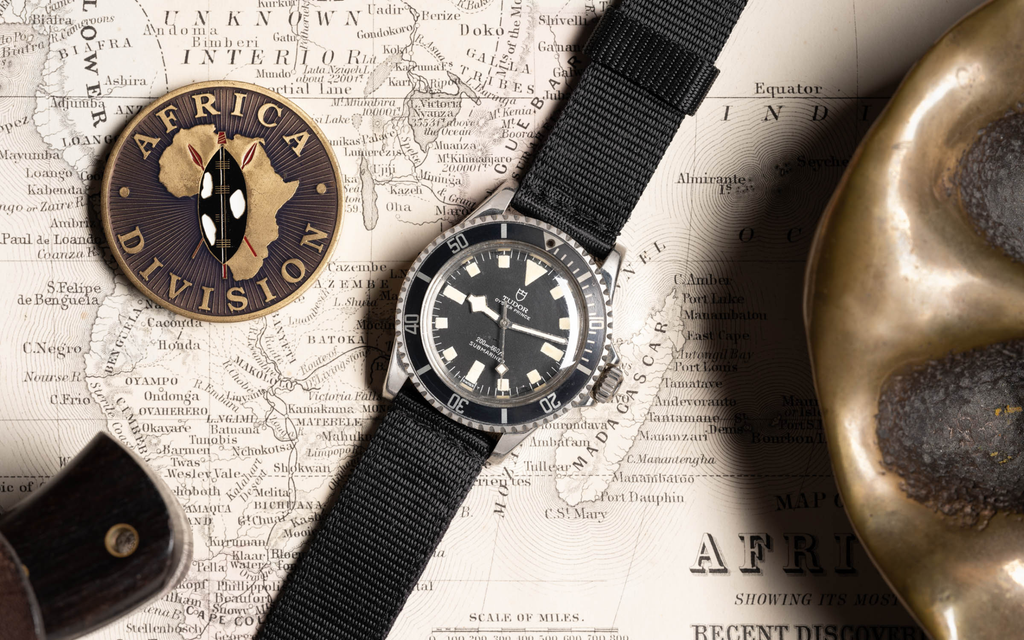 W.O.E.’s South African Navy-issued Tudor Submariner 7016. (Photo Credit: James Rupley/W.O.E.)