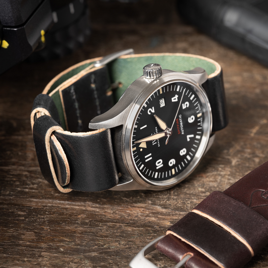 Safari Shell Cordovan Single-Pass Strap