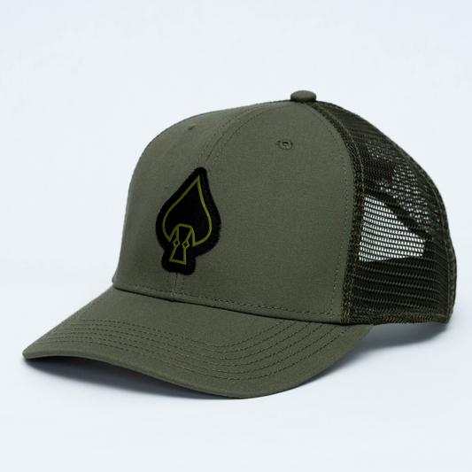 The W.O.E. Spearhead Trucker Hat