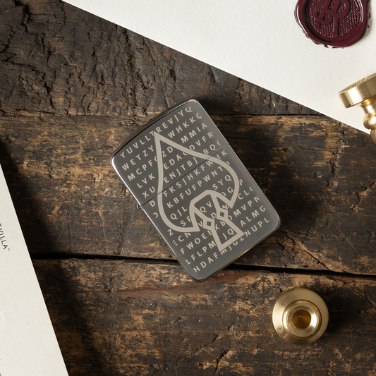 The Kryptos Zippo By W.O.E.